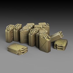 Italian jerrycans WWII  (1/35)